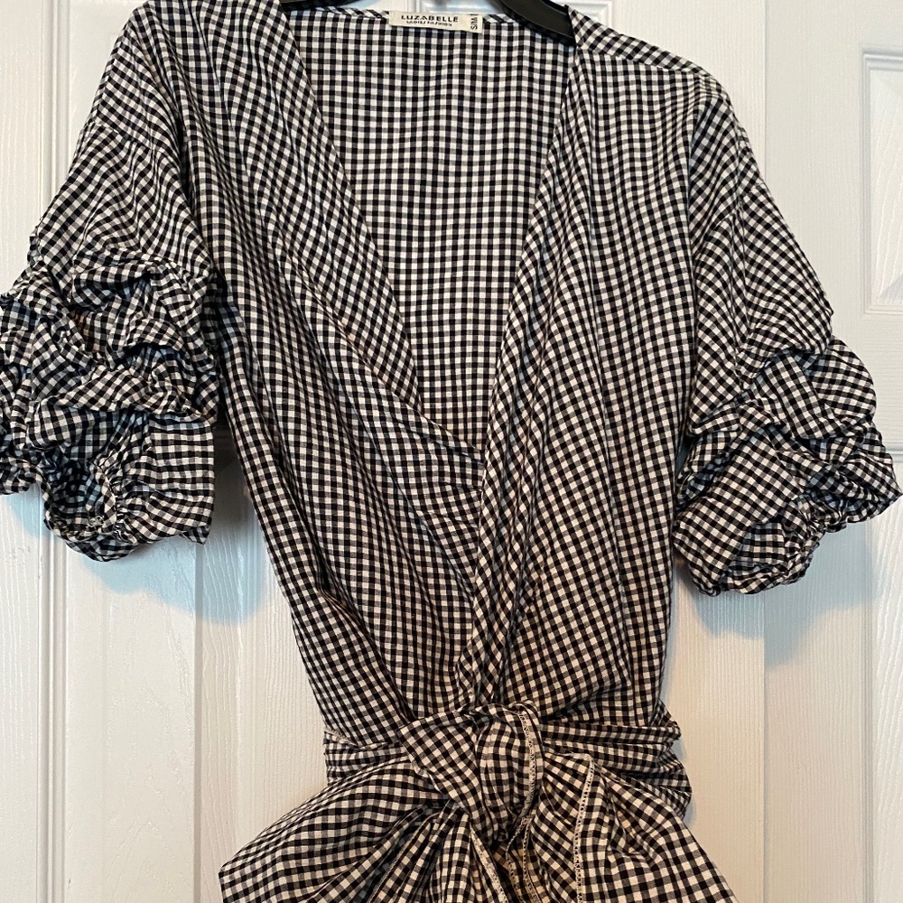 LUZABELLE Wrap Shirt Size S/M